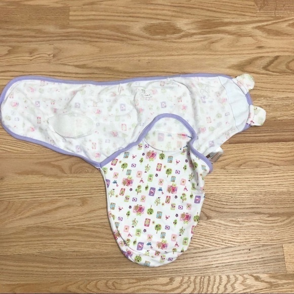 Swaddleme Owl Bird Print Swaddle Small Medium - Picture 3 of 5